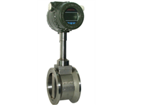 uap / gas / liquid Jenis Clamping aliran vortex meter dengan 4 - 20 mA akurasi tinggi